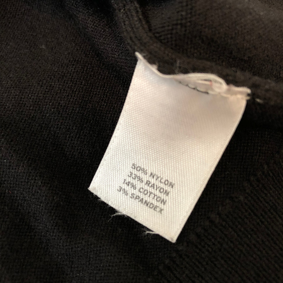 Halogen Black 3/4 Sleeve Embellished Cardigan - Picture 2 of 5